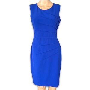 Calvin Klein Blue Mini Dress